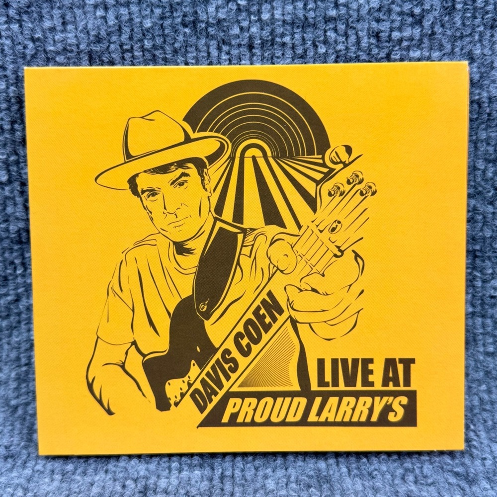 Davis Coen Live at Proud Larrys CD Blues Roots Music Oxford MS Soundview SP 1009
